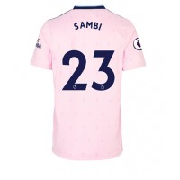 Dres Arsenal Albert Sambi Lokonga #23 Rezervni 2022-23 Kratak Rukav